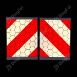 Reflective Tail Lift Flags - Tail Lift Warning Flags